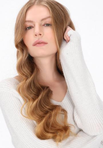 Вязаное платье