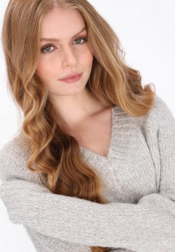 Вязаное платье