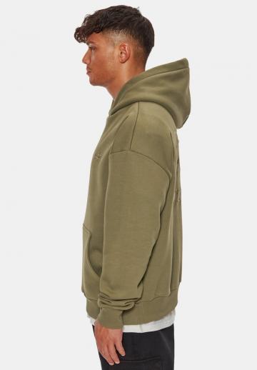 Пуловер с капюшоном