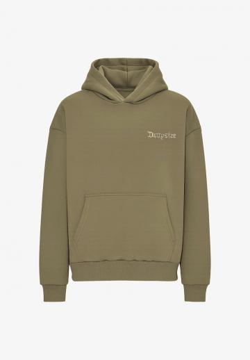 Пуловер с капюшоном