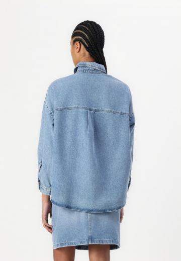 Джинсовая блузка