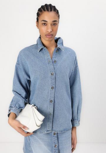 Джинсовая блузка