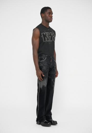 Прямые джинсы