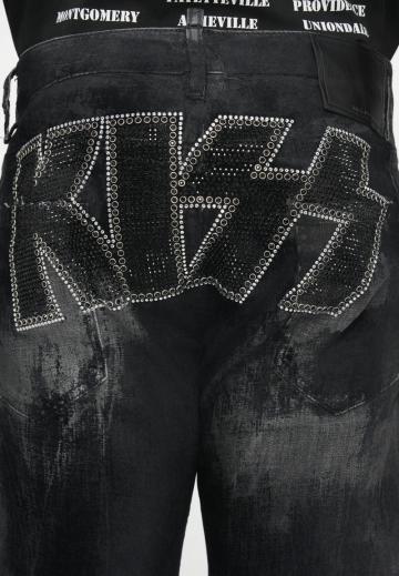 Прямые джинсы