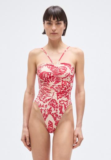 Слитный купальник