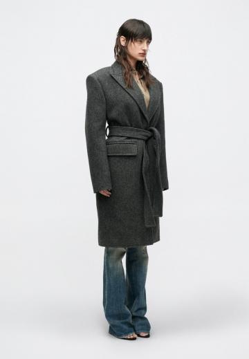 Шерстяное пальто