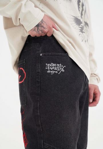 Прямые джинсы