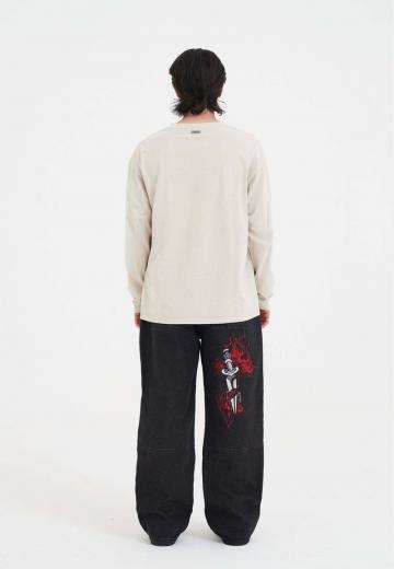 Прямые джинсы