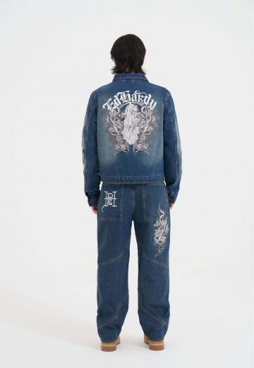 Прямые джинсы