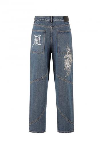 Прямые джинсы