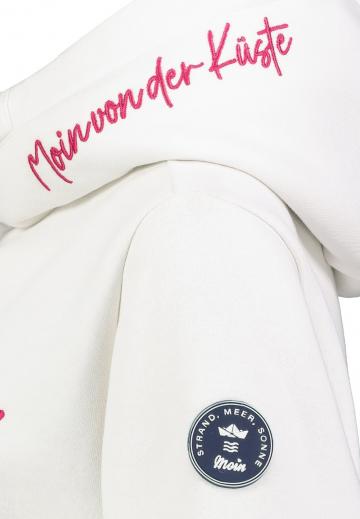 Пуловер с капюшоном