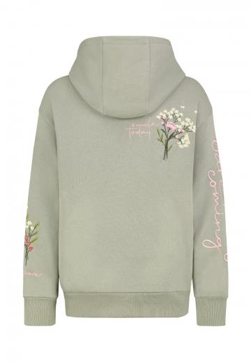 Пуловер с капюшоном