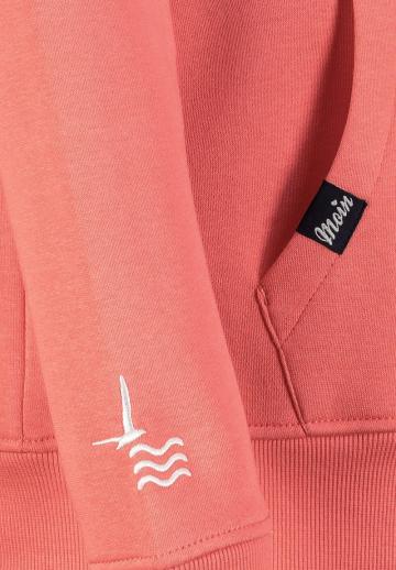 Пуловер с капюшоном