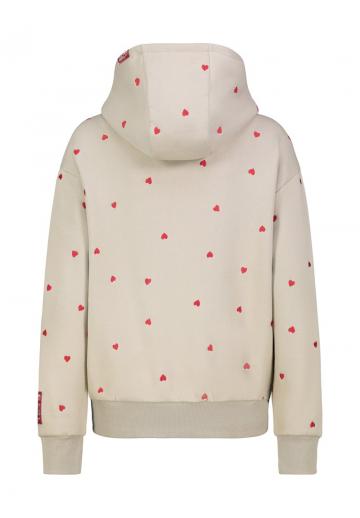 Пуловер с капюшоном