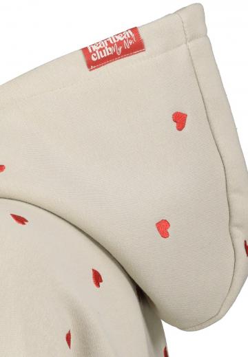 Пуловер с капюшоном