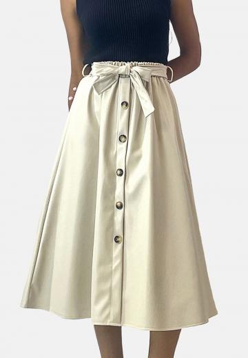 Кожаная юбка