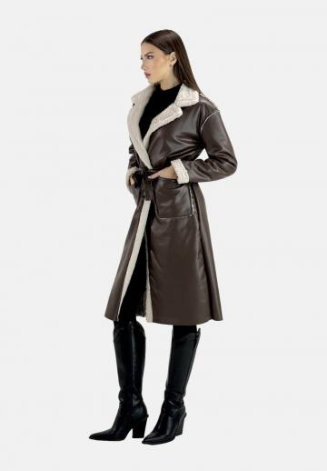 Шерстяное пальто