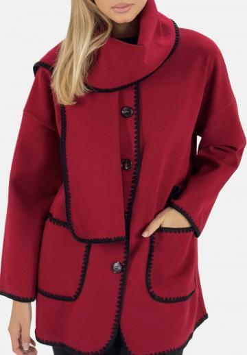 Короткое пальто