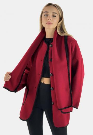 Короткое пальто