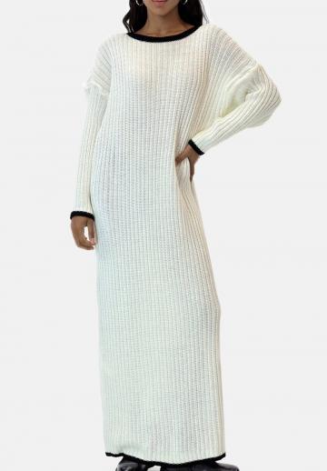 Вязаное платье