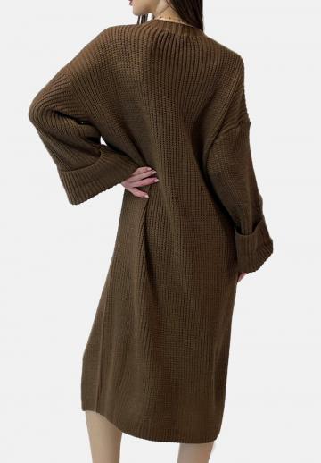 Вязаное платье