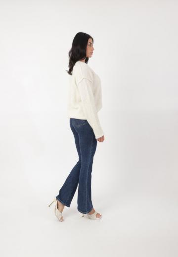 Длинный пуловер