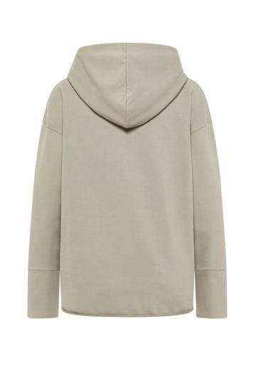 Пуловер с капюшоном