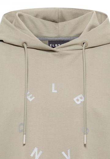 Пуловер с капюшоном