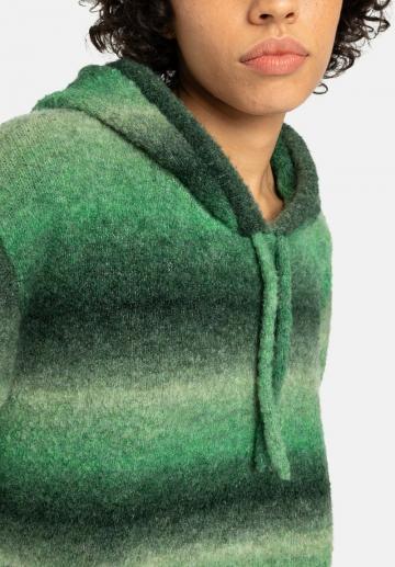 Пуловер с капюшоном