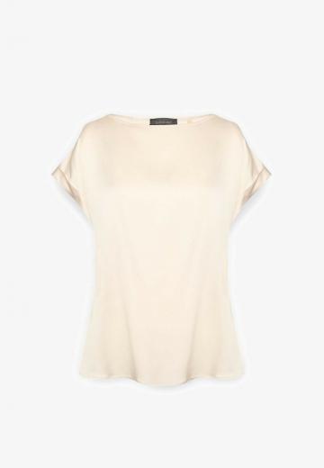 Атласная блузка