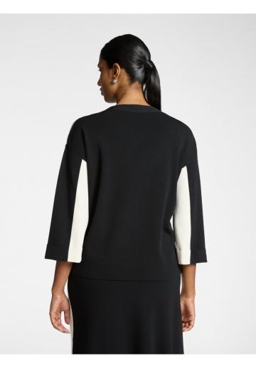 Пуловер с рукавом три четверти