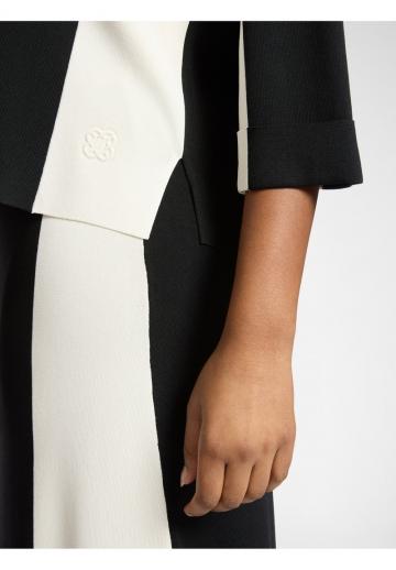 Пуловер с рукавом три четверти