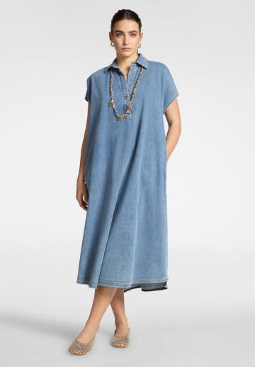 Джинсовое платье