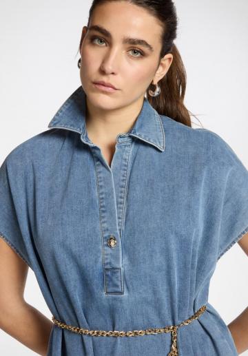 Джинсовое платье