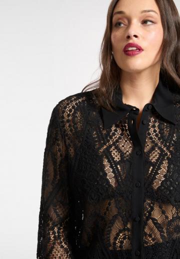 Кружевная блузка