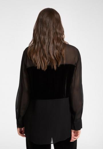 Длинная блузка