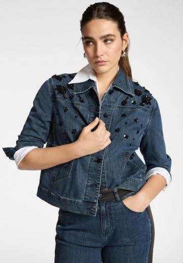 Джинсовая жилетка