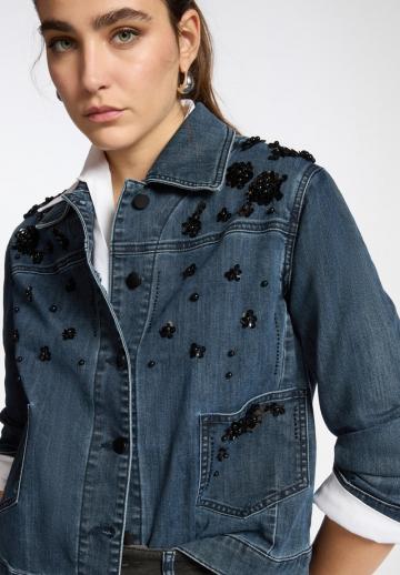 Джинсовая жилетка