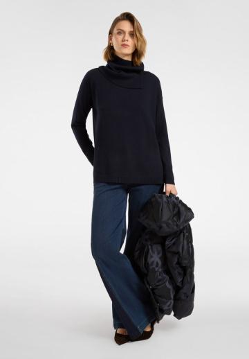 Длинный пуловер