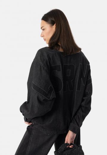 Джинсовая блузка