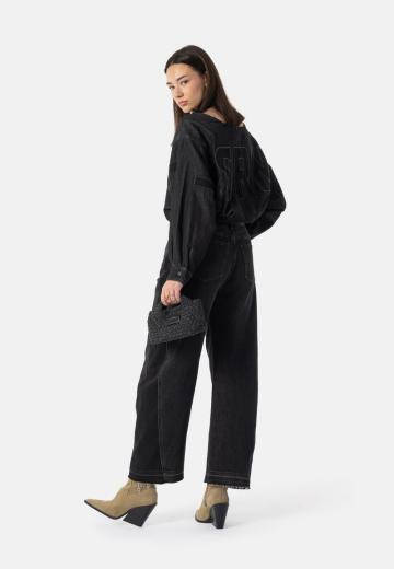 Джинсовая блузка