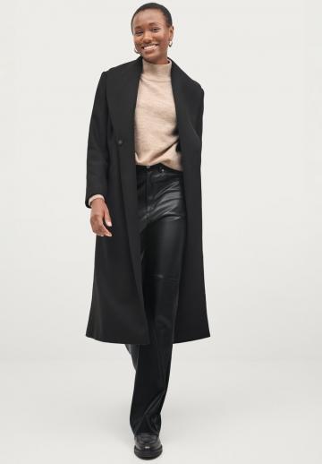 Шерстяное пальто