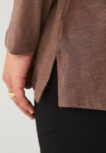 Пуловер с капюшоном