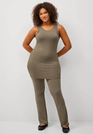 Длинный топ