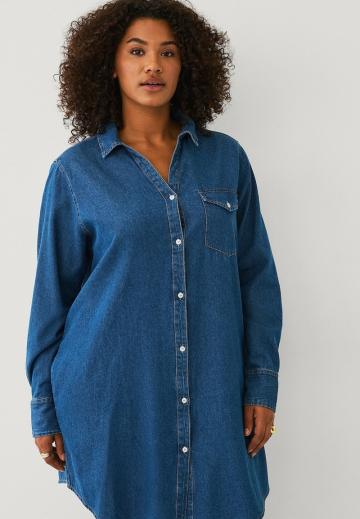 Джинсовая блузка