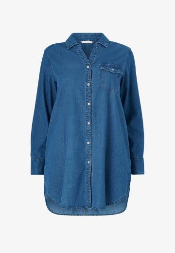 Джинсовая блузка