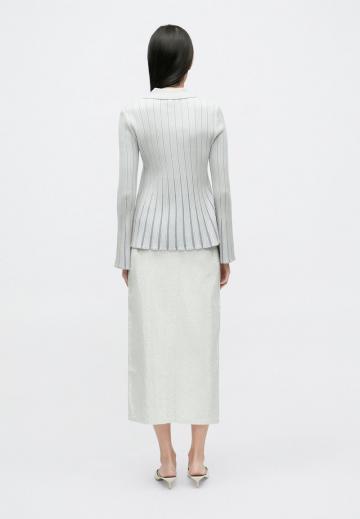 Вязаный жилет