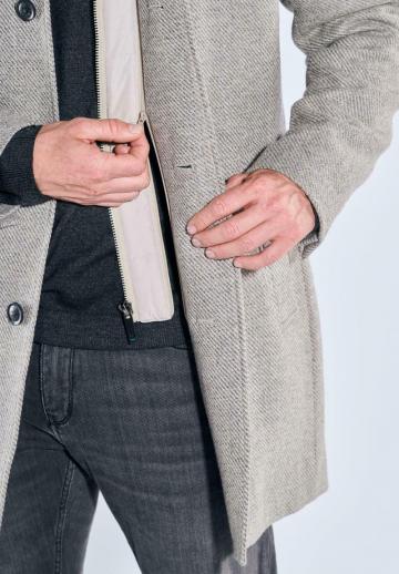 Шерстяное пальто