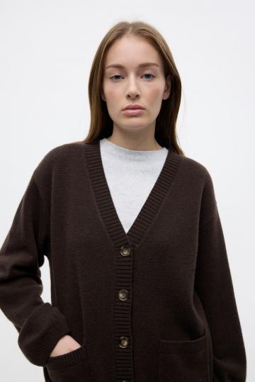 Длинный кардиган