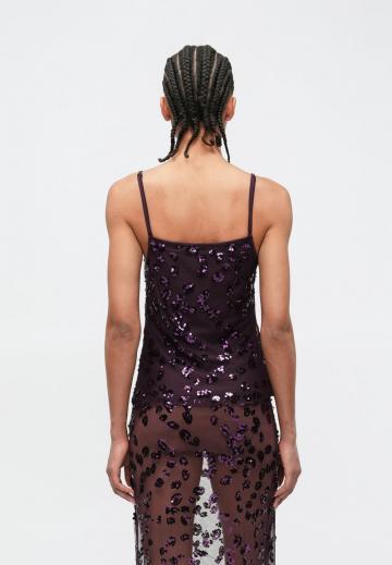 Топ на бретельках